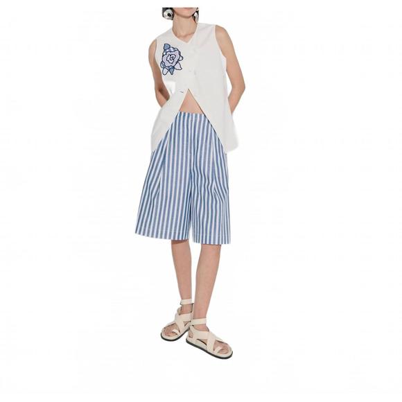 NEW DE LORETA pluma vest in white - Picture 1 of 3